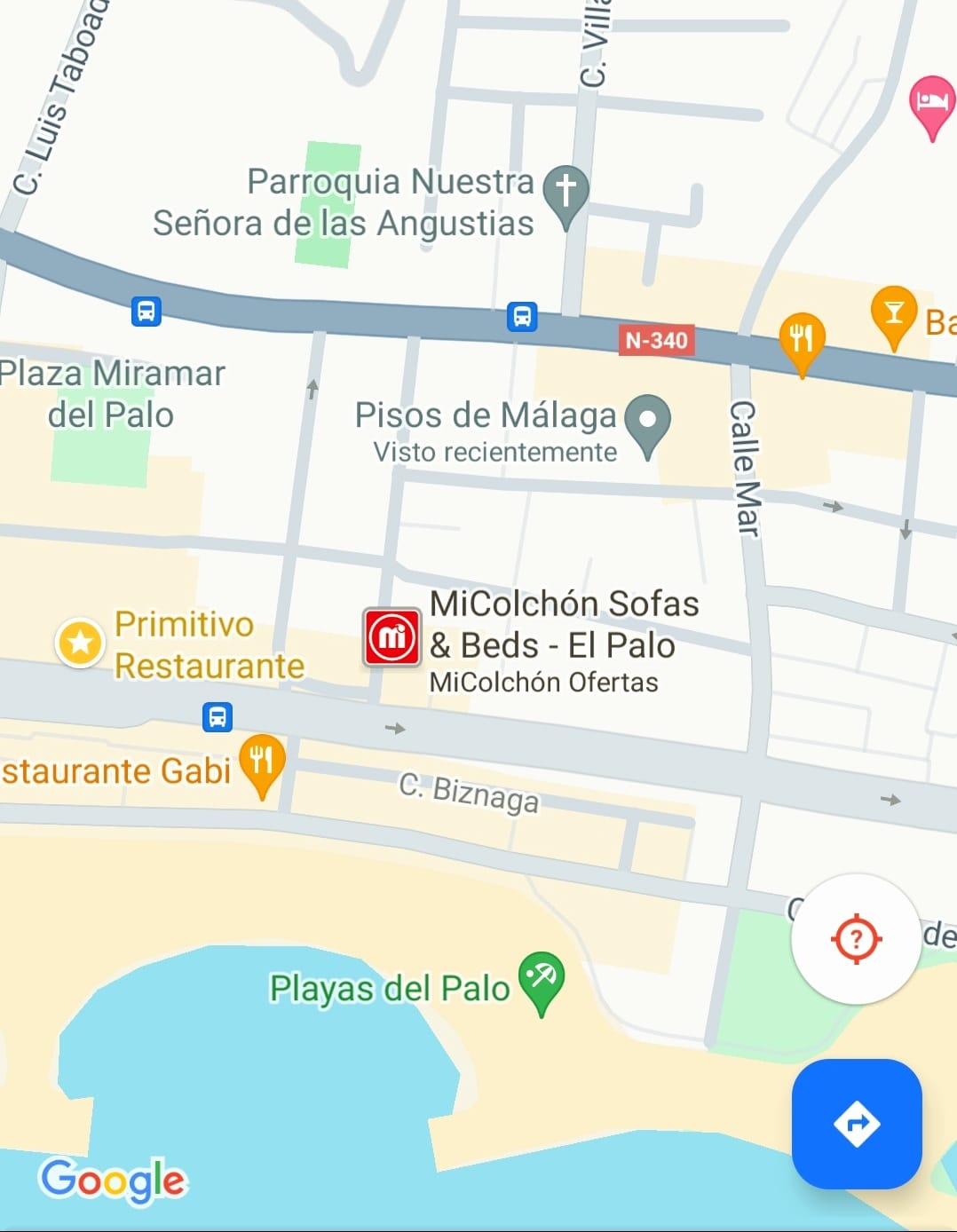 Площа забудови на продаж в El Palo (Málaga)